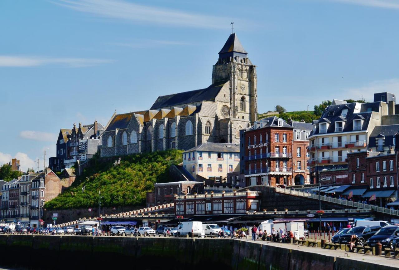 Notre Nid - Grande Terrasse Privee En Bord De Mer, Au Coeur Du Quartier Historique Du Treport ! Wifi Le Tréport Exterior foto